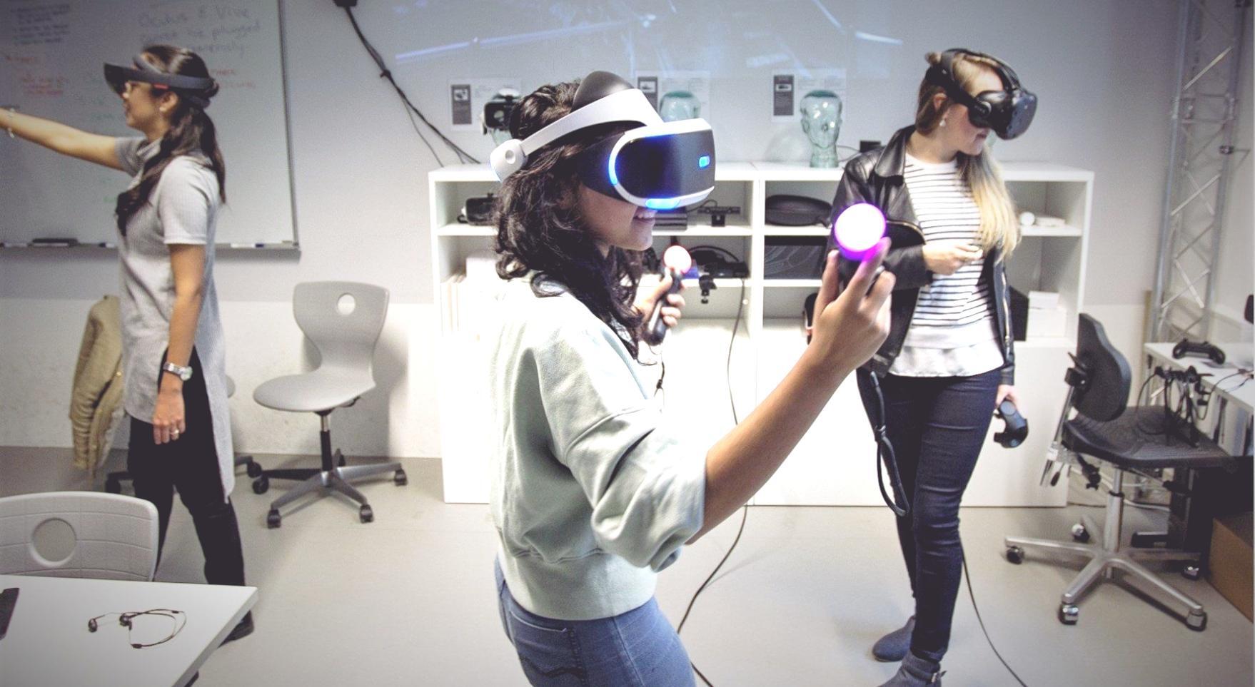 Environnement d'apprentissage moderne avec équipements AR